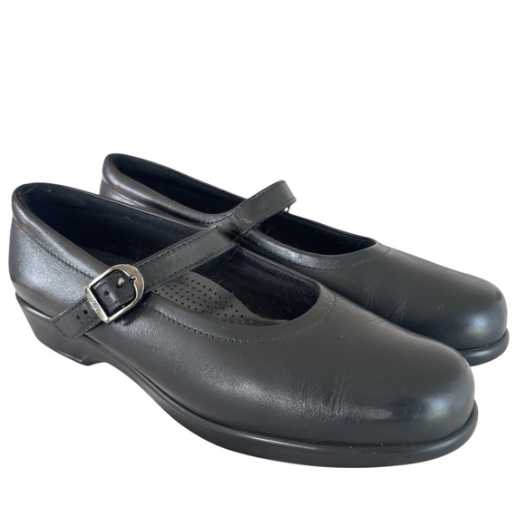 SAS Maria Mary Jane Tripad Comfort Womens Shoe Size 8.5 N Narrow Black Leather - Picture 1 of 14